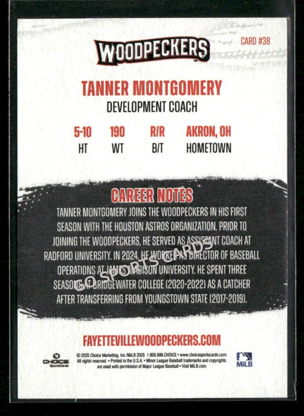 2026 Fayetteville Woodpeckers Tanner Montgomery