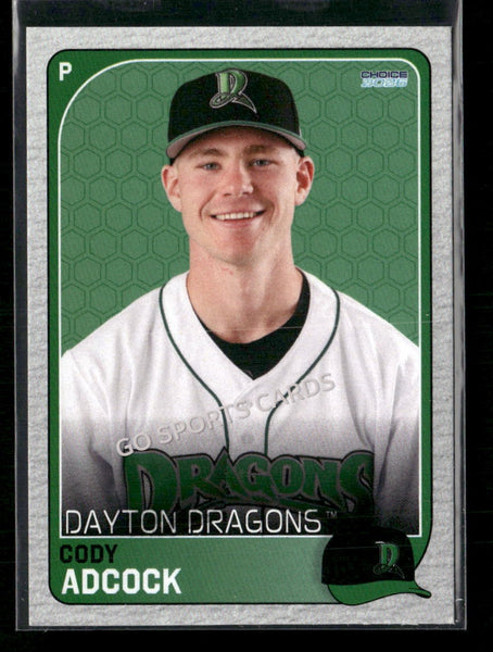 2026 Dayton Dragons Cody Adcock