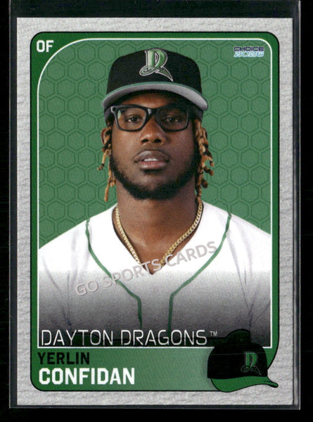 2026 Dayton Dragons Yerlin Confidan