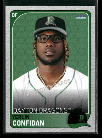 2026 Dayton Dragons Yerlin Confidan