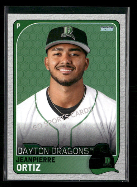 2026 Dayton Dragons Jeanpierre Ortiz