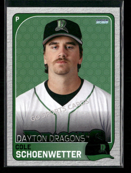 2026 Dayton Dragons Cole Schoenwetter
