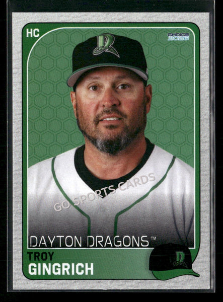 2026 Dayton Dragons Troy Gingrich