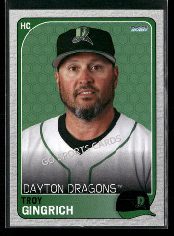 2026 Dayton Dragons Troy Gingrich