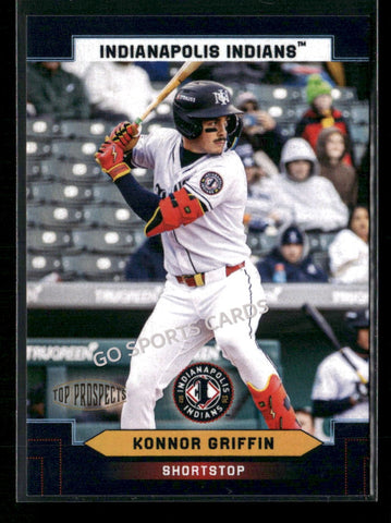 2026 AAA Top Prospects Indianapolis Indians Konnor Griffin