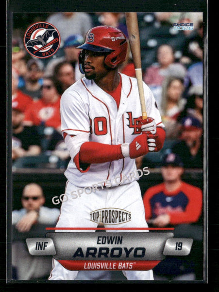 2026 AAA Top Prospects Louisville Bats Edwin Arroyo