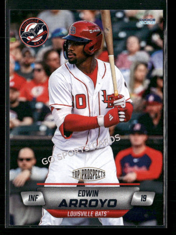 2026 AAA Top Prospects Louisville Bats Edwin Arroyo