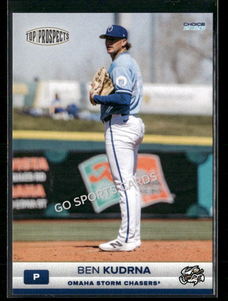 2026 AAA Top Prospects Omaha Storm Chasers Ben Kudrna