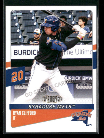 2026 AAA Top Prospects Syracuse Mets Ryan Clifford