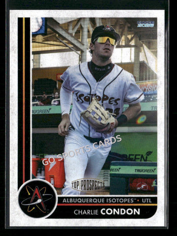 2026 AAA Top Prospects Albuquerque Isotopes Charlie Condon