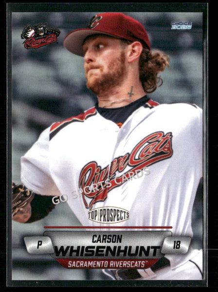 2026 AAA Top Prospects Sacramento River Cats Carson Whisenhunt