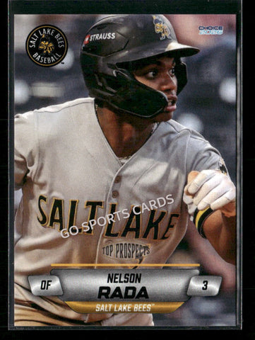 2026 AAA Top Prospects Salt Lake Bees Nelson Rada