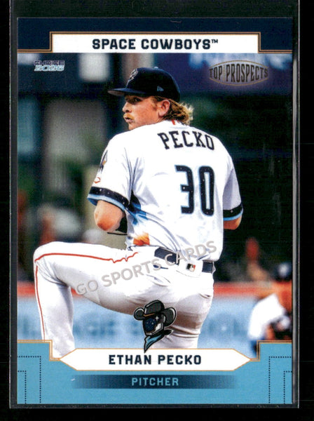 2026 AAA Top Prospects Sugarland Space Cowboys Ethan Pecko