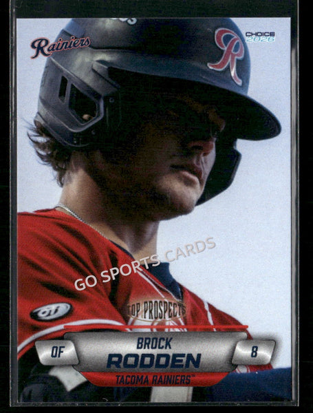 2026 AAA Top Prospects Tacoma Rainiers Brock Rodden