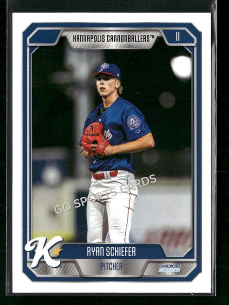 2026 Kannapolis Cannonballers Ryan Schiefer