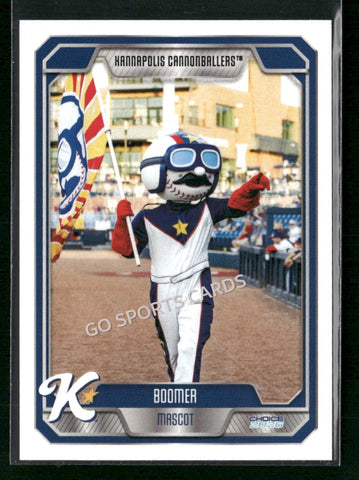 2026 Kannapolis Cannonballers Boomer Mascot