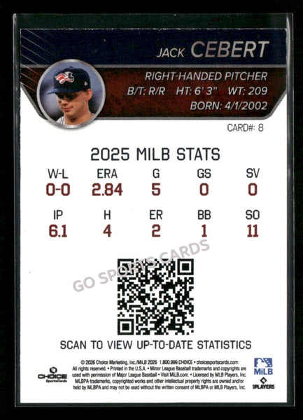 2026 Somerset Patriots Jack Cebert