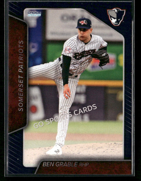 2026 Somerset Patriots Ben Grable