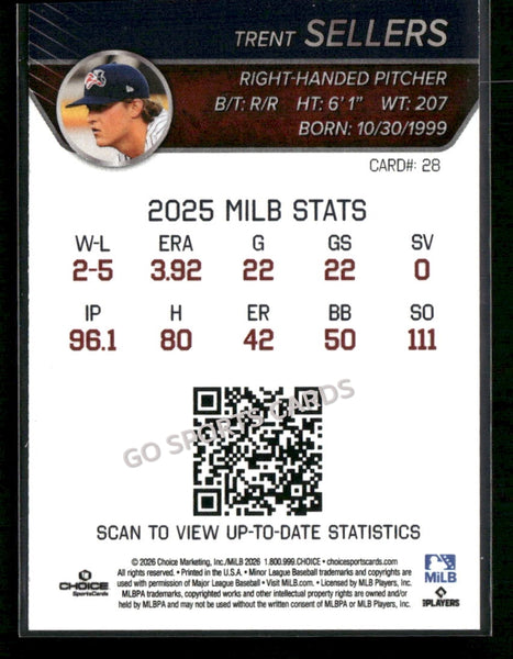 2026 Somerset Patriots Trent Sellers