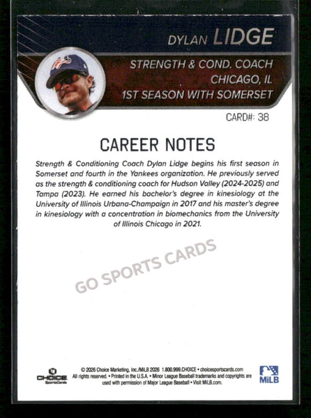 2026 Somerset Patriots Dylan Lidge