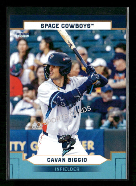 2026 Sugar Land Space Cowboys Cavan Biggio