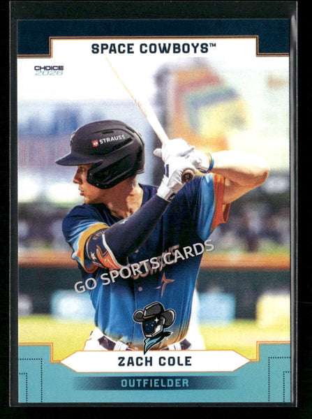 2026 Sugar Land Space Cowboys Zach Cole