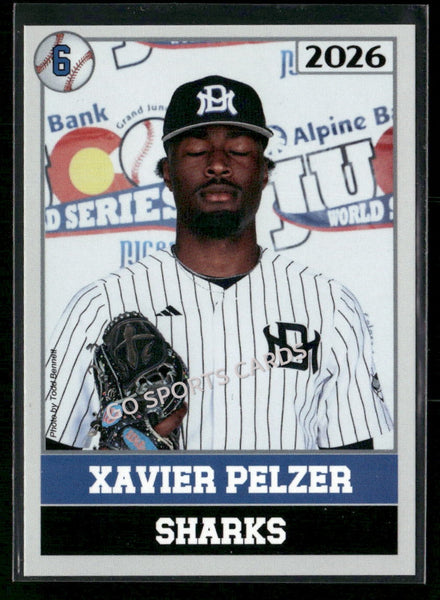 2026 JUCO Miami Dade College Sharks Xavier Pelzer Closed Eyes ERROR