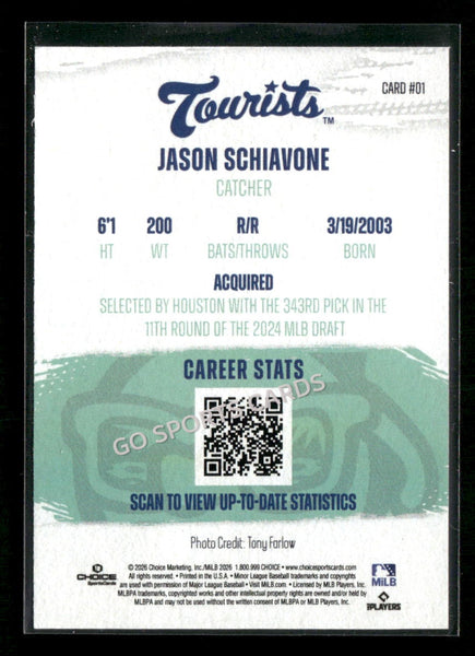 2026 Asheville Tourists Jason Schiavone