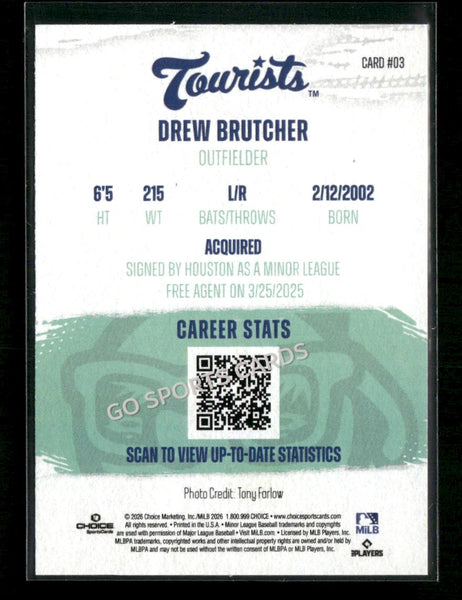 2026 Asheville Tourists Drew Brutcher