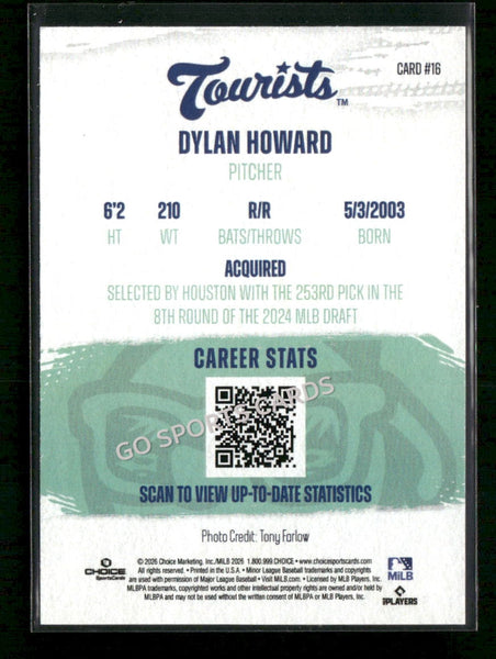 2026 Asheville Tourists Dylan Howard