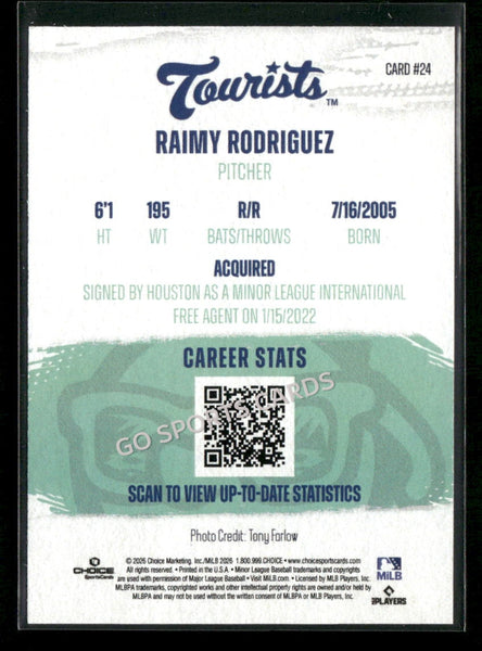 2026 Asheville Tourists Raimy Rodriguez