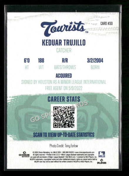 2026 Asheville Tourists Keduar Trujillo