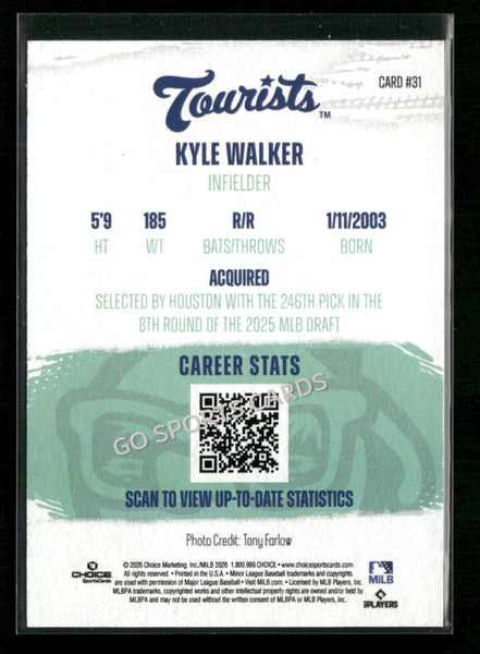 2026 Asheville Tourists Kyle Walker