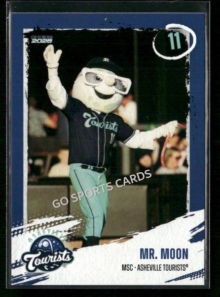 2026 Asheville Tourists Mr Moon Mascot
