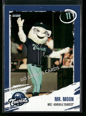 2026 Asheville Tourists Mr Moon Mascot