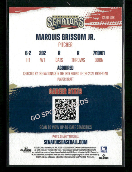 2026 Harrisburg Senators Marquis Grissom Jr