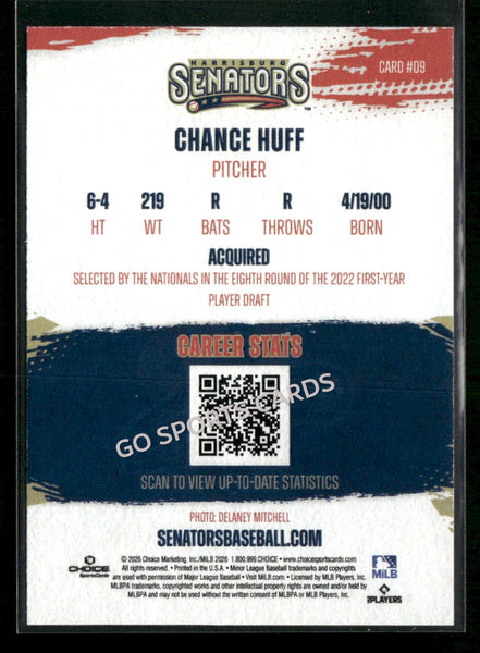 2026 Harrisburg Senators Chance Huff