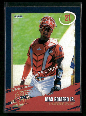 2026 Harrisburg Senators Max Romero Jr