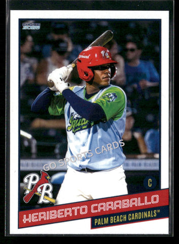 2026 Palm Beach Cardinals Heriberto Caraballo