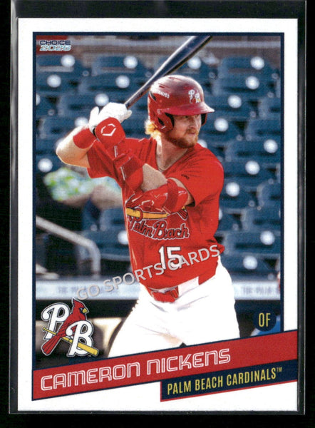 2026 Palm Beach Cardinals Cameron Nickens