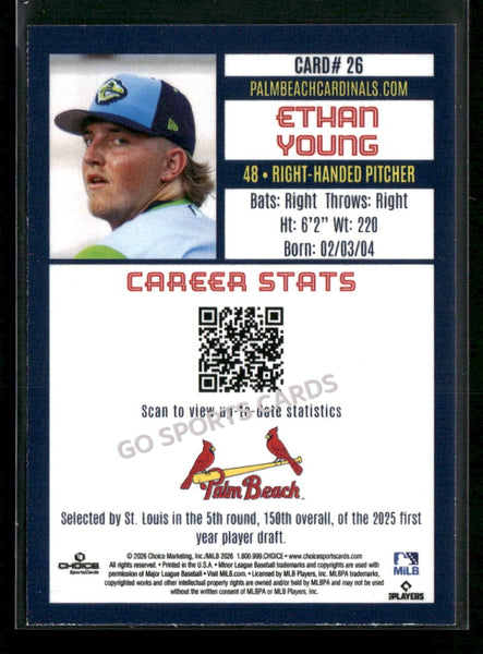 2026 Palm Beach Cardinals Ethan Young