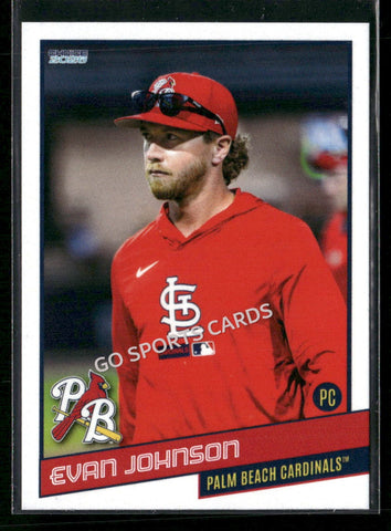 2026 Palm Beach Cardinals Evan Johnson