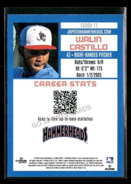 2026 Jupiter Hammerheads Walin Castillo