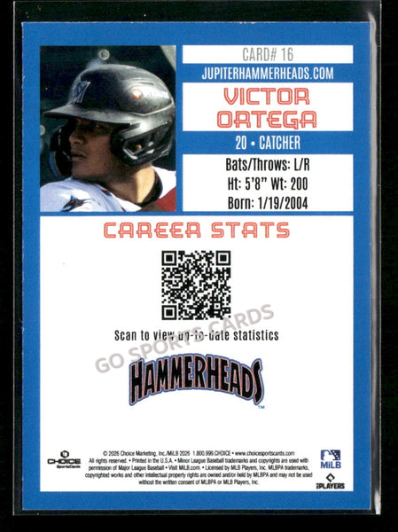 2026 Jupiter Hammerheads Victor Ortega