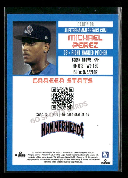 2026 Jupiter Hammerheads Michael Perez
