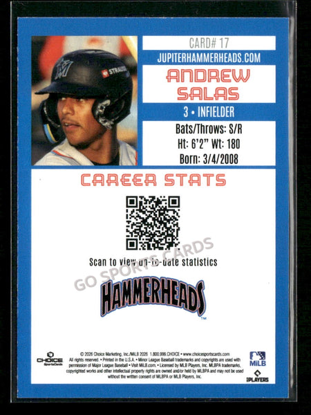 2026 Jupiter Hammerheads Andrew Salas