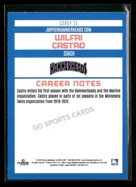 2026 Jupiter Hammerheads Wilfri Castro