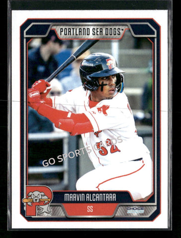2026 Portland Sea Dogs Marvin Alcantara