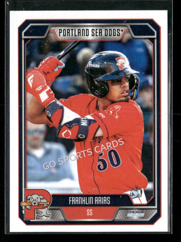 2026 Portland Sea Dogs Franklin Arias