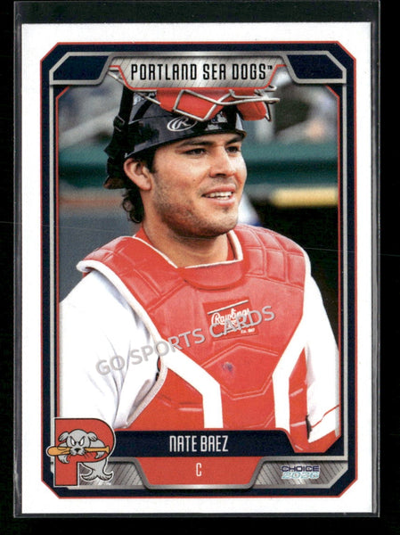 2026 Portland Sea Dogs Nate Baez